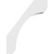 Ekena Millwork 6-in. W x 26-in. D x 34-in. H Legacy Architectural Grade PVC Knee Brace BRCP06X26X34LEC - alternate 5